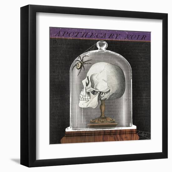 Apothecary Noir II-Sue Schlabach-Framed Art Print