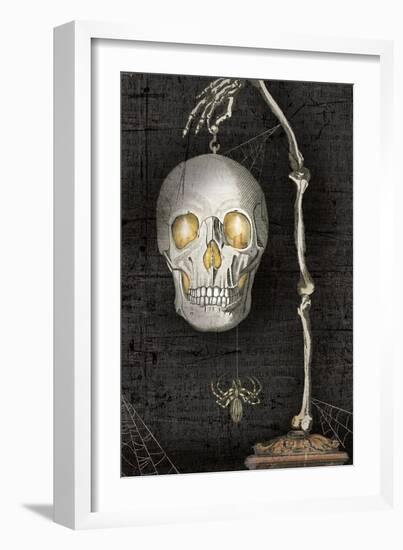 Apothecary Noir VII No Words-Sue Schlabach-Framed Art Print