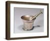 Apothecary's Pestle and Mortar, Early 18th Century (Brass and Copper)-English-Framed Giclee Print