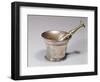 Apothecary's Pestle and Mortar, Early 18th Century (Brass and Copper)-English-Framed Giclee Print