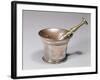 Apothecary's Pestle and Mortar, Early 18th Century (Brass and Copper)-English-Framed Giclee Print