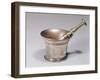 Apothecary's Pestle and Mortar, Early 18th Century (Brass and Copper)-English-Framed Giclee Print