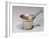 Apothecary's Pestle and Mortar, Early 18th Century (Brass and Copper)-English-Framed Giclee Print