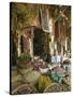 Apothecary Stall in Rahba Kedima, the Medina, Marrakech, Morroco, North Africa, Africa-Lee Frost-Stretched Canvas