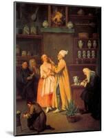 Apothecary-Pietro Longhi-Mounted Art Print