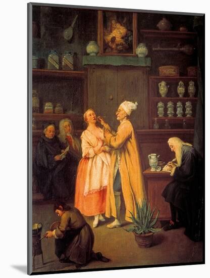 Apothecary-Pietro Longhi-Mounted Art Print