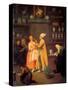 Apothecary-Pietro Longhi-Stretched Canvas