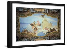 Apotheosis of Admiral Vettor Pisani-Giambattista Tiepolo-Framed Giclee Print