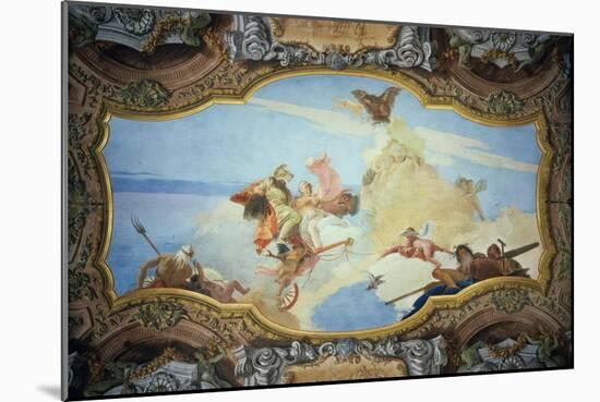 Apotheosis of Admiral Vettor Pisani-Giambattista Tiepolo-Mounted Giclee Print