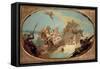 Apotheosis of Admiral Vittor Pisani-Giovanni Battista Tiepolo-Framed Stretched Canvas