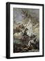 Apotheosis of Aeneas-Giovanni Battista Tiepolo-Framed Giclee Print