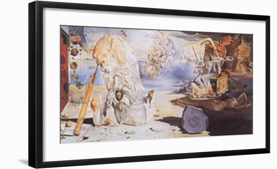 Apotheosis of Homer-Salvador Dalí-Framed Art Print