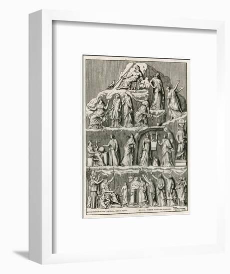 Apotheosis of Homer-null-Framed Art Print