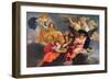 Apotheosis of King Louis XIV of France-Charles Le Brun-Framed Giclee Print