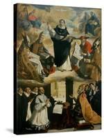 Apotheosis of Saint Thomas Aquinas-Francisco de Zurbarán-Stretched Canvas