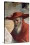 APOTHEOSIS OF SANTO TOMAS DE AQUINO. DETAIL OF SAINT JEROME (TO THE RIGHT OF THE STO)-FRANCISCO DE ZURBARAN-Stretched Canvas
