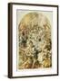 Apotheosis of Shakespeare's Characters, 1871-Sir John Gilbert-Framed Giclee Print