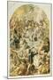 Apotheosis of Shakespeare's Characters, 1871-Sir John Gilbert-Mounted Giclee Print