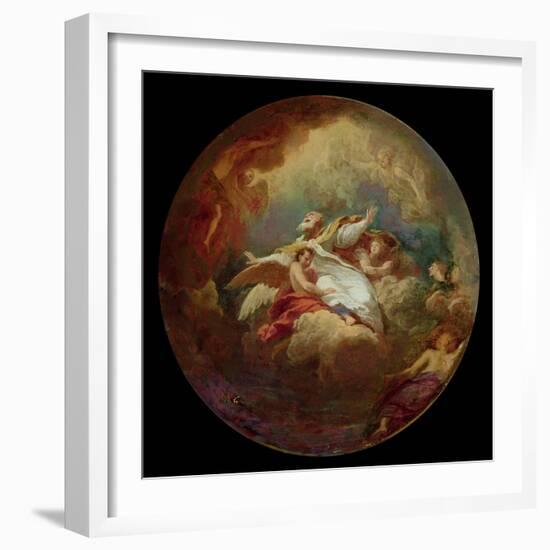 Apotheosis of St. Ambrose-Bon De Boulogne-Framed Giclee Print