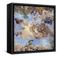 Apotheosis of the Medici Dynasty-Luca Giordano-Framed Stretched Canvas