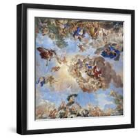 Apotheosis of the Medici Dynasty-Luca Giordano-Framed Giclee Print
