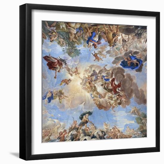 Apotheosis of the Medici Dynasty-Luca Giordano-Framed Premium Giclee Print