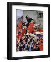 Apotheosis of the Rabble, 1884-Louis Maurice Boutet De Monvel-Framed Giclee Print