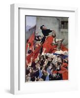 Apotheosis of the Rabble, 1884-Louis Maurice Boutet De Monvel-Framed Giclee Print