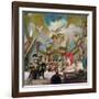 Apotheosis of the Renaissance, Study for the Decoration of the Staircase in the Kunsthistorisches M-Mihaly Munkacsy-Framed Giclee Print