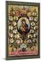 Apotheosis of the Virgin of Vladimir, 1668-Simon Ushakov-Mounted Giclee Print