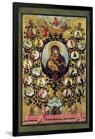 Apotheosis of the Virgin of Vladimir, 1668-Simon Ushakov-Framed Giclee Print