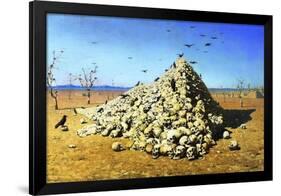 Apotheosis of the War, 1871-Vasily Vereshchagin-Framed Giclee Print