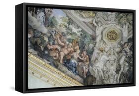 Apotheosis-Pietro da Cortona-Framed Stretched Canvas