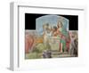 Apotres Pres Du Sepulcre Vide - Peinture De Annibale Carracci (1560-1609) Apostles around the Empty-Annibale Carracci-Framed Giclee Print