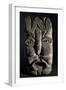 Apotropaic Mask of God Bes with Mouth Wide Open-null-Framed Giclee Print