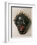 Apotropaic Mask Used to Protect Houses from Evil Eye-null-Framed Giclee Print