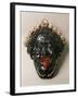 Apotropaic Mask Used to Protect Houses from Evil Eye-null-Framed Giclee Print