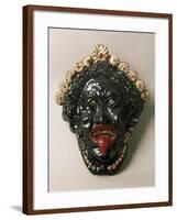 Apotropaic Mask Used to Protect Houses from Evil Eye-null-Framed Giclee Print