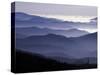 Appalachian Mountains at Dawn, Great Smoky Mountains National Park, Tennessee, USA-Adam Jones-Stretched Canvas