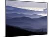 Appalachian Mountains at Dawn, Great Smoky Mountains National Park, Tennessee, USA-Adam Jones-Mounted Photographic Print