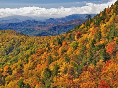 'Appalachian Mountains in Autumn' Photographic Print - Adam Jones