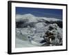 Appalachian Trail in Winter, White Mountains' Presidential Range, New Hampshire, USA-Jerry & Marcy Monkman-Framed Photographic Print