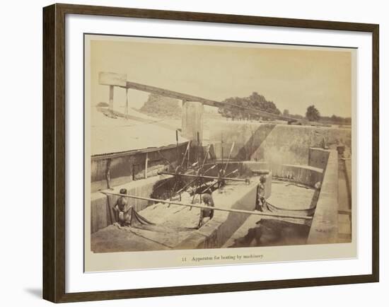 Apparatus for beating by machinery, 1877-Oscar Jean Baptiste Mallitte-Framed Giclee Print