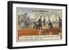 Apparatus for Transporting Military Balloons by Road, 1887-null-Framed Giclee Print