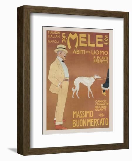 Apparel for Men - Elegant and Perfect-Aleardo Villa-Framed Art Print