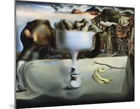 Apparition of Face and Fruit Dish on a Beach-Salvador Dali-Mounted Art Print