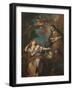 Apparition of Our Lady to Mary Magdalene-Giuseppe Ghedini-Framed Giclee Print