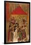 Apparition of Saint Michael at the Castle of Sant'Angelo-Jaume Huguet-Framed Giclee Print