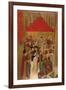 Apparition of Saint Michael at the Castle of Sant'Angelo-Jaume Huguet-Framed Giclee Print