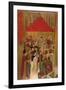 Apparition of Saint Michael at the Castle of Sant'Angelo-Jaume Huguet-Framed Giclee Print